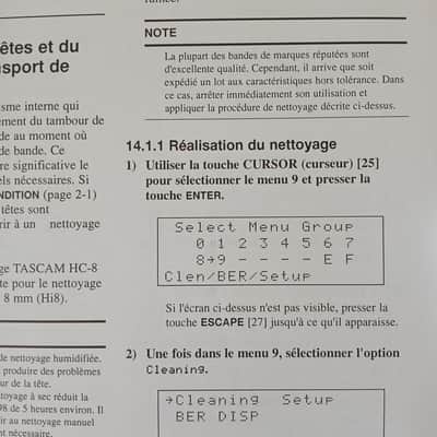 Owner's Manual In Italian for TASCAM DA-98 D.A.T TEAC Professional Division 1996 image 13