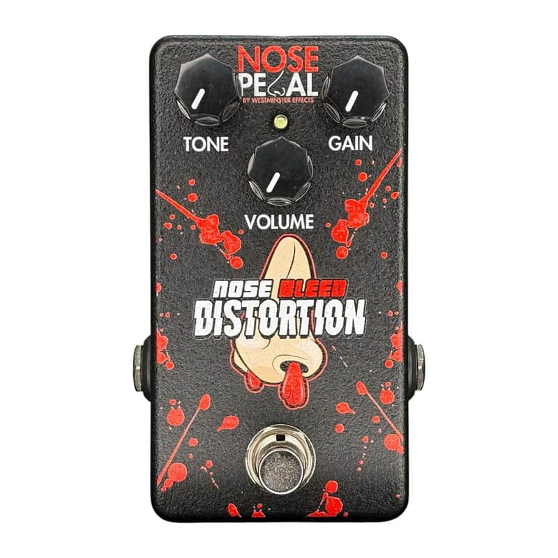 Nose Pedal - Nose Bleed - By Westminster Effects - SD9 Style Sonic Distortion Pedal image 1