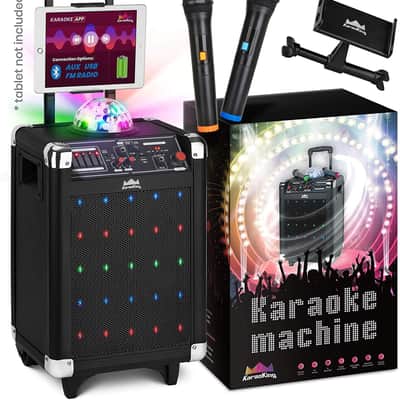 KaraoKing G100 Karaoke System 2021 Black image 1