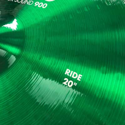 Paiste 20" Colorsound 900 Ride Custom Green image 2
