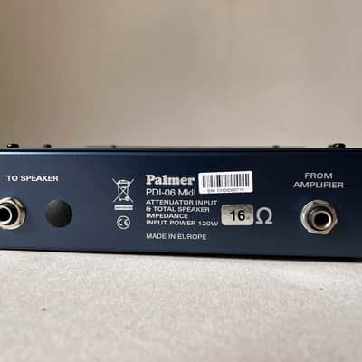 Palmer PDI06 MKII Power Pad attenuator, 16 ohms image 2