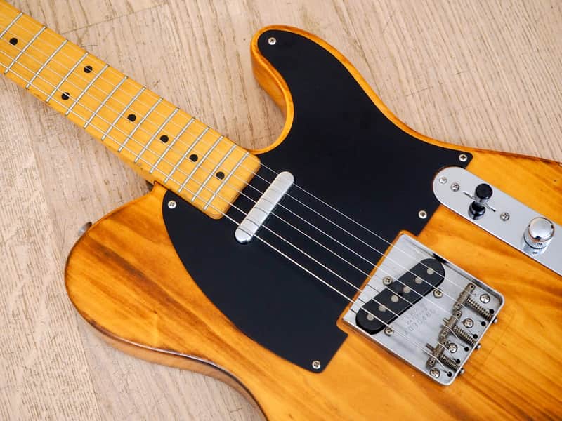 1988 Fender Telecaster '52 Vintage Reissue Guitar TL52 Charcoal