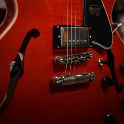 Heritage H-535 Trans Cherry incl. Hardcase image 4