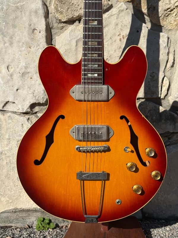 1966 Gibson ES-330TD Cherry Sunburst image 1