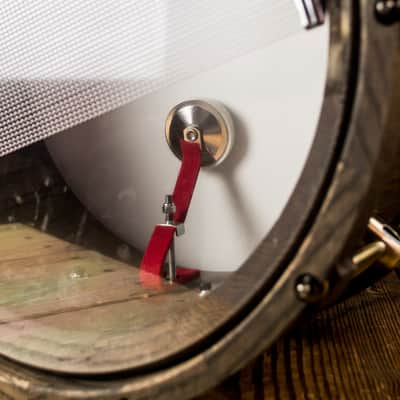HHG 14x7 Black Oak Stave Shell Snare Drum - Free Shipping image 6