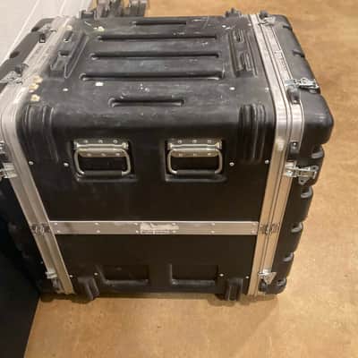 Rack-Pack Custom Built Rackmount Shock Case 12U Twelve Space ATA flight case with caster wheels image 1
