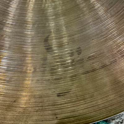 Zildjian Avedis 24” Ride  1970s” -3630G” image 8