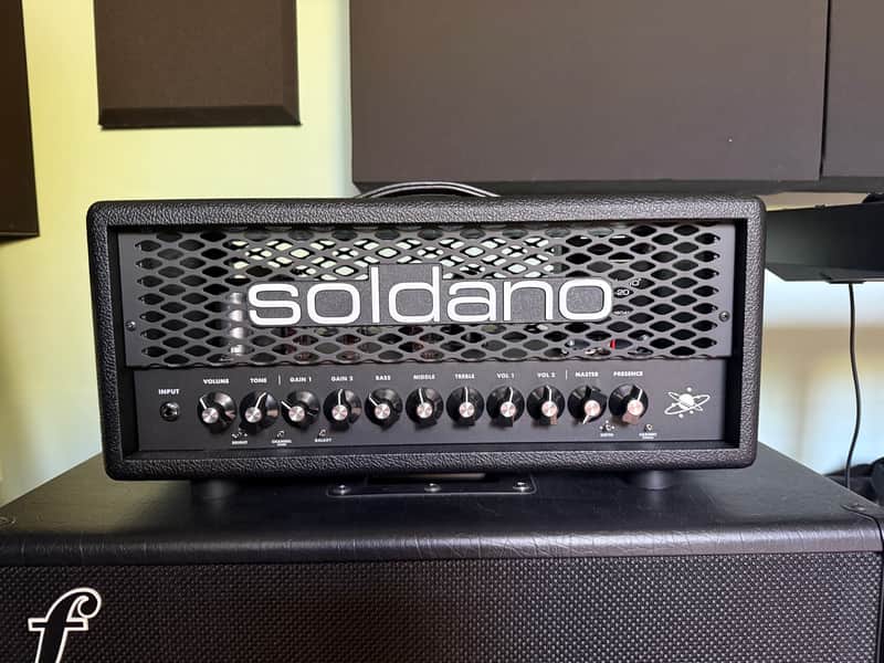 Soldano ASTRO-20 3-Channel 20-Watt Guitar Amp Head 2023 - Present - Black image 1