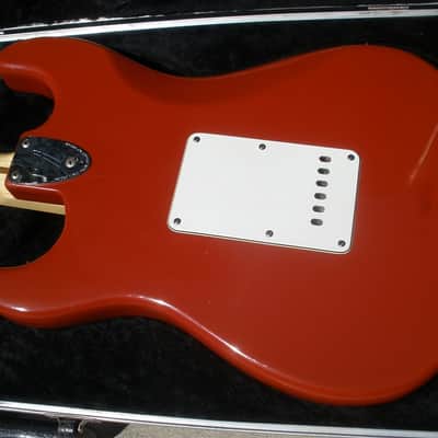 1981 Fender Stratocaster - International Colors Series - Morocco Red - VERY RARE image 5