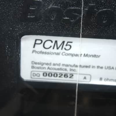 Boston Acoustics Professional Compact Monitors PCM5 NEW IN BOX image 5