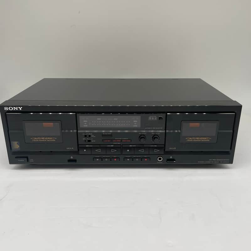 Sony TC-WR670 Auto Reverse Stereo Cassette Deck HX-PRO *SERVICED READ image 1