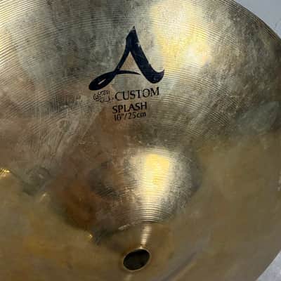 Zildjian 10" A Custom Splash Cymbal 1993 - Present - Brilliant image 2