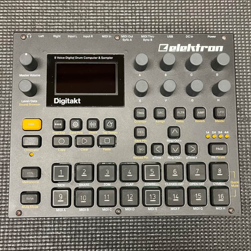 Elektron Digikat 8-voice Drum Computer and Sampler image 1