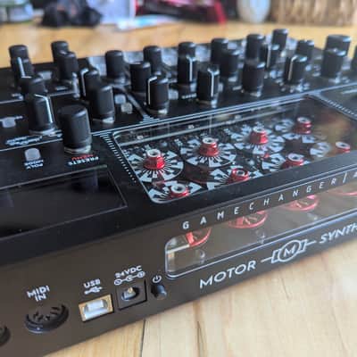 Gamechanger Audio Motor Synth Electro-Mechanical Desktop Synthesizer 2020 - 2022 - Black image 5