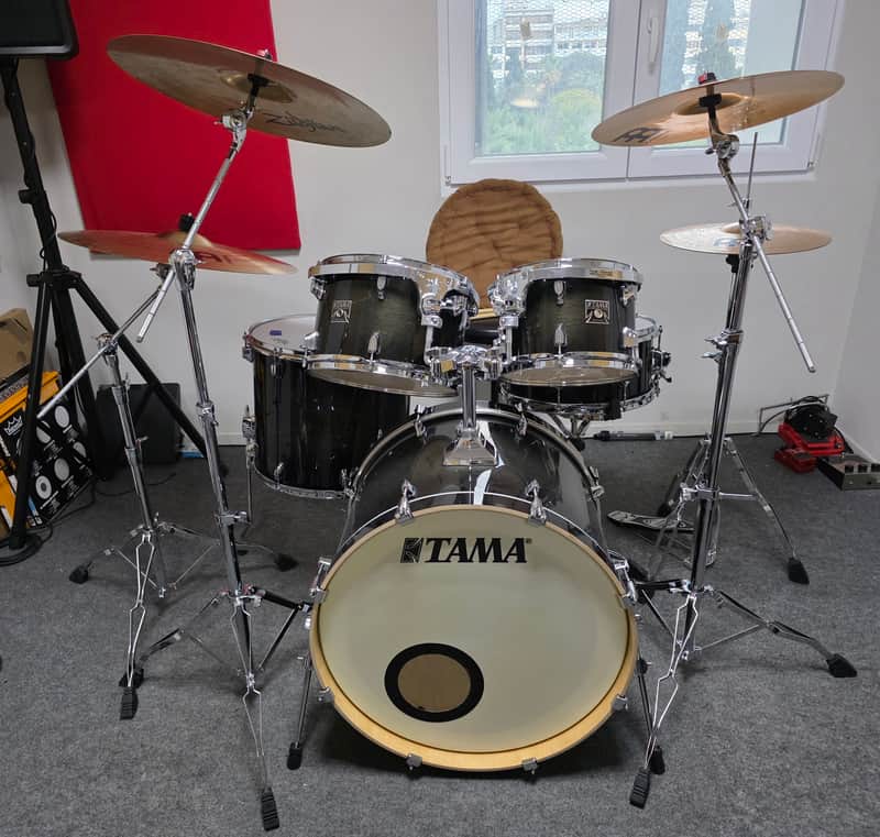 Tama Superstar Classic 2025 - Transparent Black Burst image 1