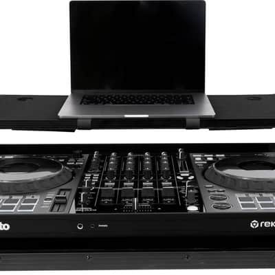 Headliner HL10012 Pitch Black Flight Case for Pioneer DDJ-FLX10 w/ Laptop Platform, Pitch Black image 4