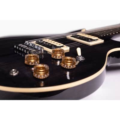 Washburn H10TB Hawk 6-String Electric Guitar Trans Black image 7