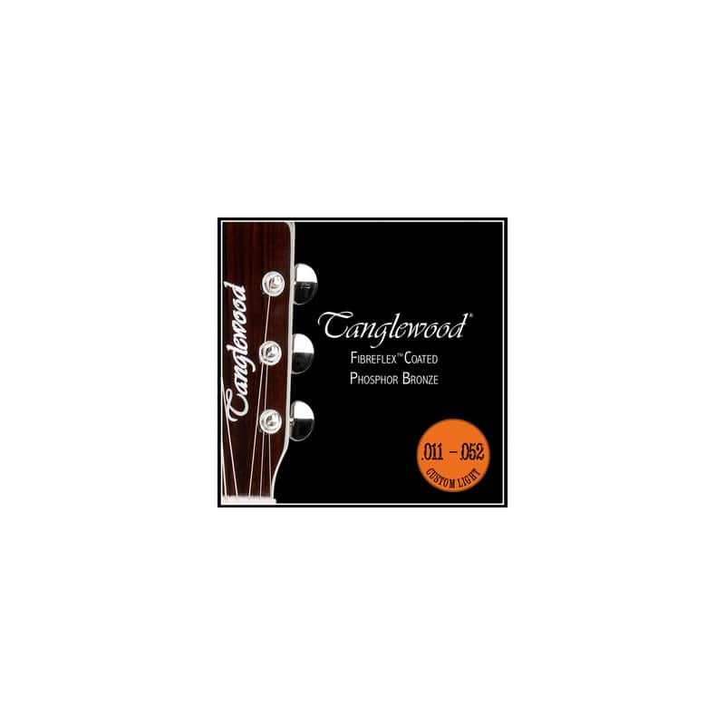 Tanglewood Acoustic Guitar Strings 11-52 Custom Light image 1