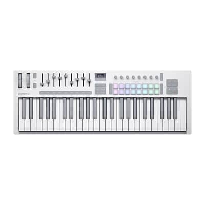 Novation Launchkey 49 MK4 MIDI Keyboard Controller - White