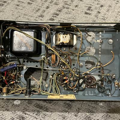 RCA MI-12211-B vintage tube amplifier project PA bridging amp PT 1010 VCT 6L6 PP image 9