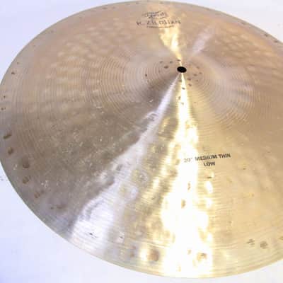 ZILDJIAN K CONSTANTINOPLE MEDIUM THIN RIDE LOW 20 Inches 1922g K Constantinople (06/24) image 3