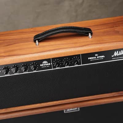 Milkman Sound The Pedal Steel Tube Amp w/ 2x12 Walnut Cabinet & Covers #59257 image 8