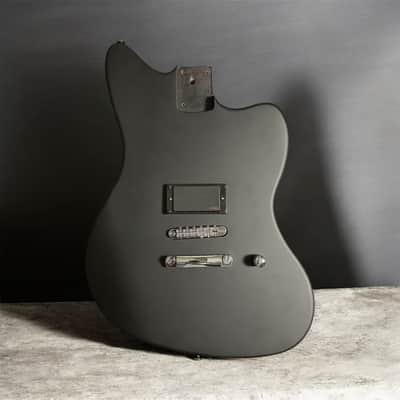 Tone Bakery Jazzbird M Loaded Body with EMG Pickup - Satin Black image 1