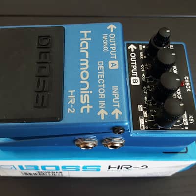 Boss HR-2 Harmonist (Pink Label) 1994 - 1999 - Blue image 4