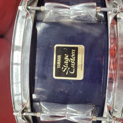Yamaha Stage Custom 14x5.5 Snare Drum - Dark Blue image 7