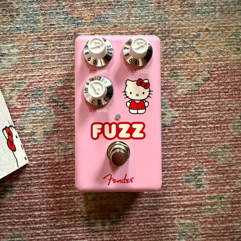 Fender Hello Kitty Fuzz 2024 - Present - Pink image 1