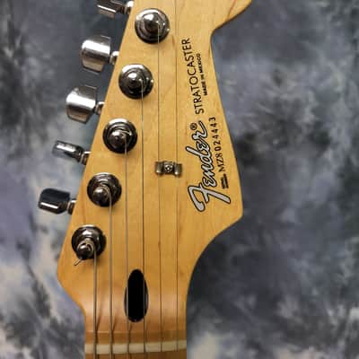 2008 Made in Mexico Fender Stratocaster Black Maple Pro Setup New Strings New Deluxe Fender Gigbag image 11