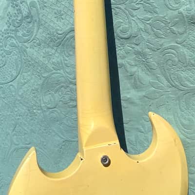 Gibson SG Special 1962 - Polaris White - Vibrola - 2P90 Strong Sound ! image 14