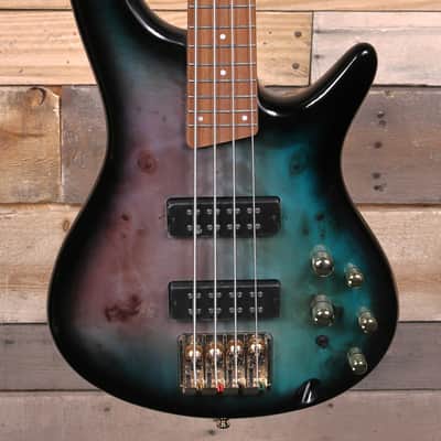 Ibanez SR400EPBDX 4-String Bass Tropical Seafloor Burst image 1