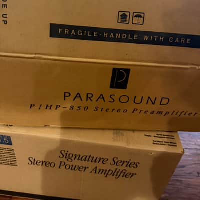 Parasound P/hp 850 Late 90s early 2000s - Black image 8