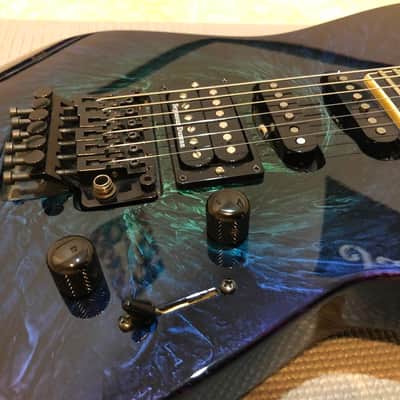 Jackson SL1 Soloist Eerie Dess Swirl | Made In USA 2000 | hardshell case image 9