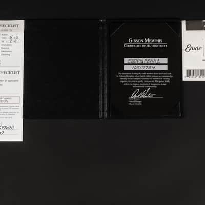 2017 Gibson Memphis Custom ES-335 Block - Pelham Blue | USA Limited Edition Semi-Hollow Burstbucker Humbucker Pickups | CoA OHSC image 19