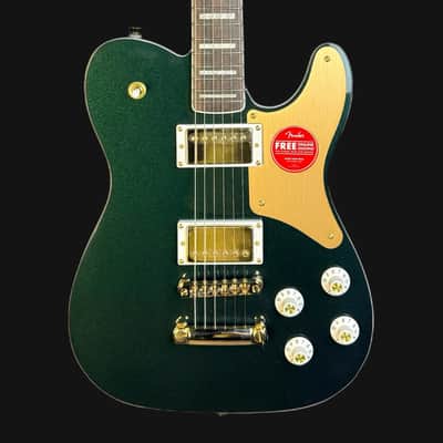 Squier Limited Edition Paranormal Troublemaker Telecaster Deluxe, Cadillac Green image 1