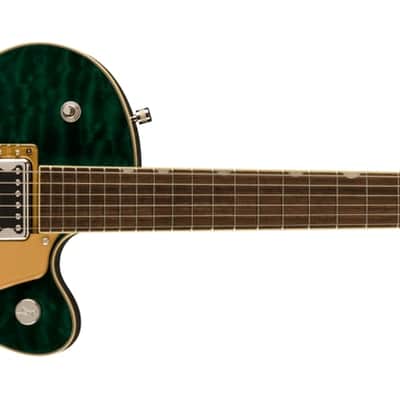 PRE-ORDER! GRETSCH G5655T-QM ELECTROMATIC CENTER BLOCK JR. SINGLE-CUT QUILTED MAPLE + BIGSBY / MARIANA image 2