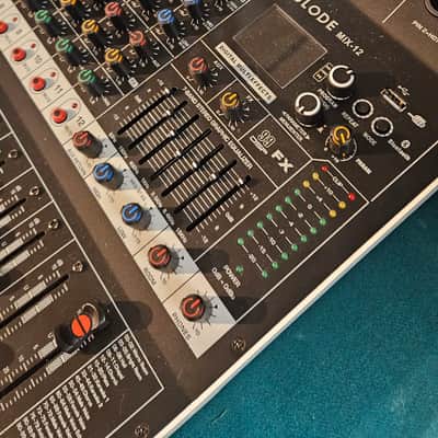 FULODE 12 Channels Audio Mixer Bluetooth USB DJ Sound Mixing Console image 3