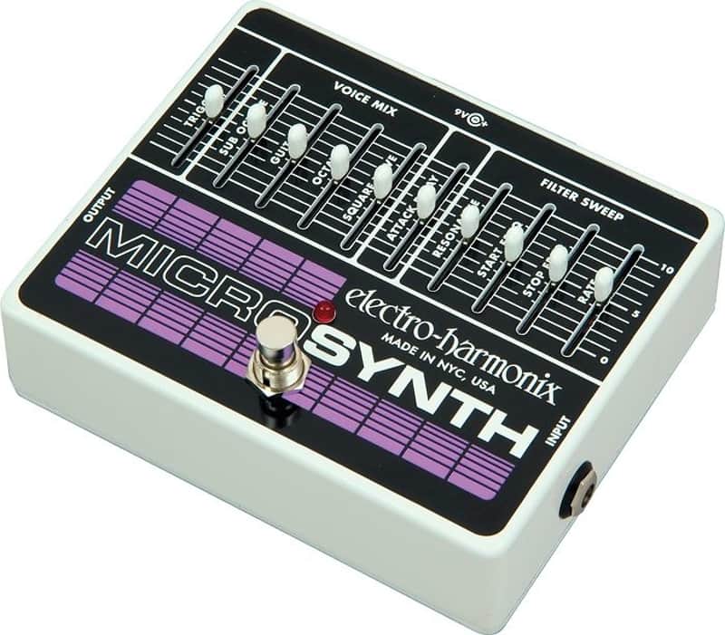 Mint Electro-Harmonix MicroSynth Synthesizer Guitar Effects Pedal image 1