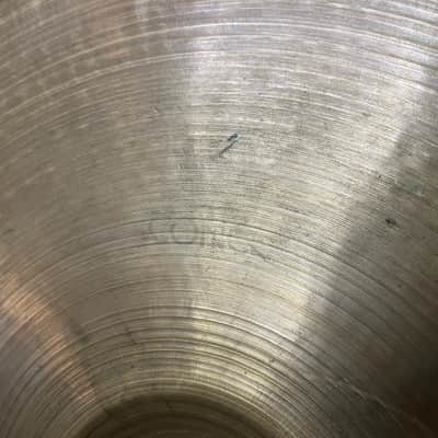 ZILDJIAN 15" "CONCERT" CRASH, 1960's VINTAGE image 7