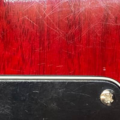 Fender American Select Mahogany Stratocaster HSS with Rosewood Fretboard - 2011 - Crimson Red Transparent image 24