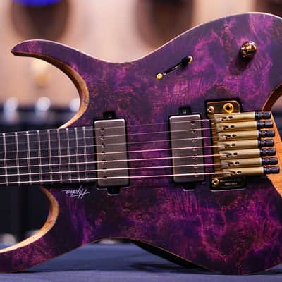 Mayones Hydra Elite PRO 7 Trans Dirty Purple Satine image 1