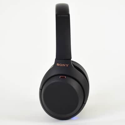 Sony WH-1000XM4 Premium Wireless Noise Canceling Over-Ear Headphones - Black image 3