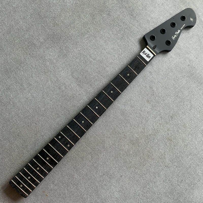 Black 5 String Harley Benton Bass Maple Wood Neck, Rosewood Fingerboard 21 Frets image 1