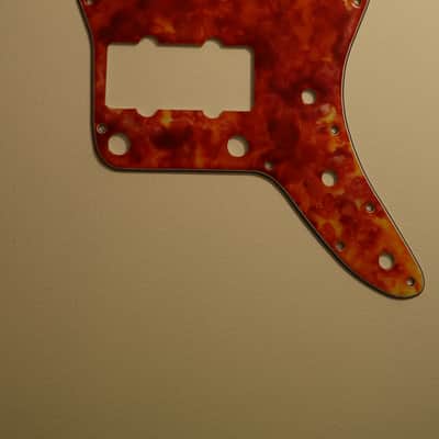 Pickguard Jazzmaster American Red Orange Tortoise Shell image 3