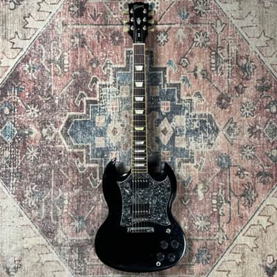 2008 Gibson SG Standard Ebony Black Electric Guitar W/ Original Hardshell Case! image 5