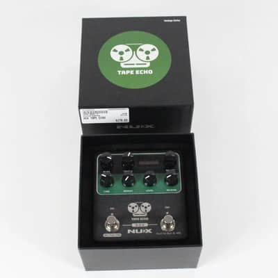 MINT NuX NDD-7 Tape Echo Black/Green w/Original BOX & Owners Manual image 1