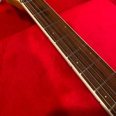 Mosrite “The Ventures" (1965) ~ ”Salesman Sample”~ Red White & Blue image 20