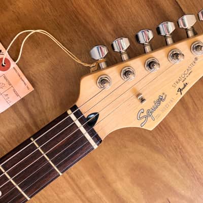 Rare Vintage 1993 MIJ Fender Squier Stratocaster Candy Apple Red Guitar! image 8